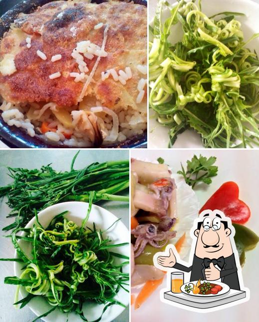 Platti al Trattoria Le Romane