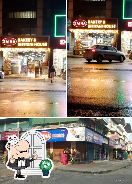 The exterior of Zaina Bakers