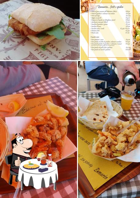 Ordina un hamburger a Zamarèn
