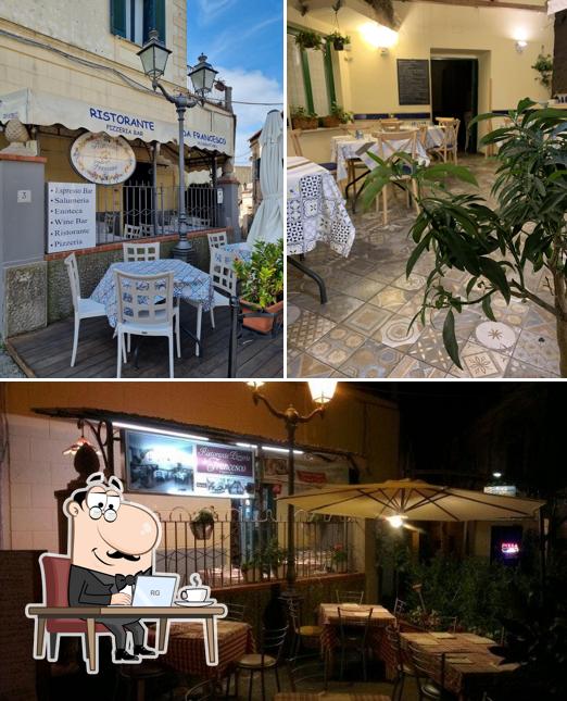 Gli interni di Ristorante da Francesco
