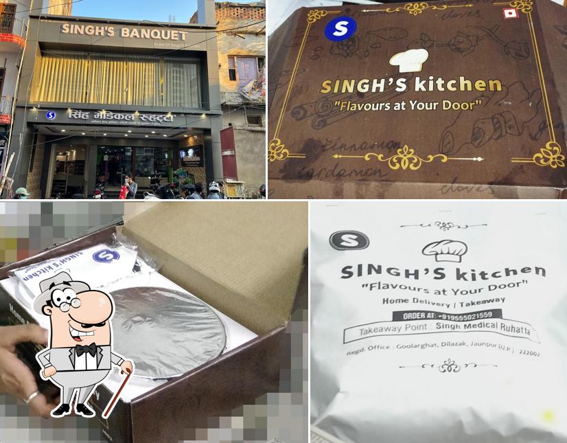 The exterior of Singh's Kitchen
