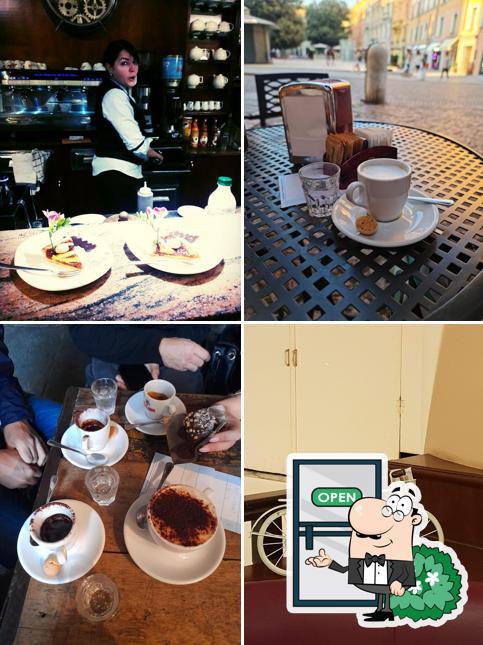 Gli esterni di Caffè dell'Orologio