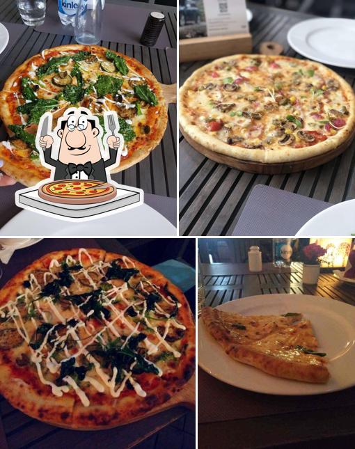 Try out different variants of pizza