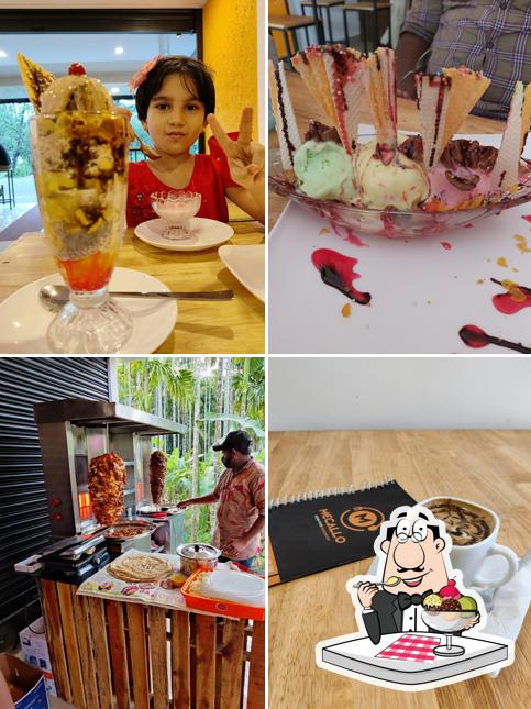 Order one of the sweet dishes