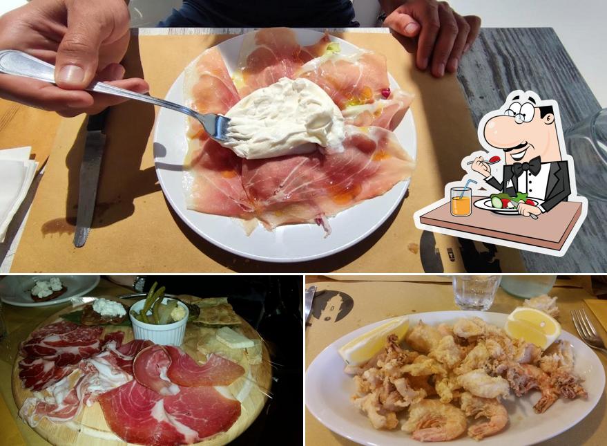 Prosciutto crudo al Osteria San Francesco e il Lupo