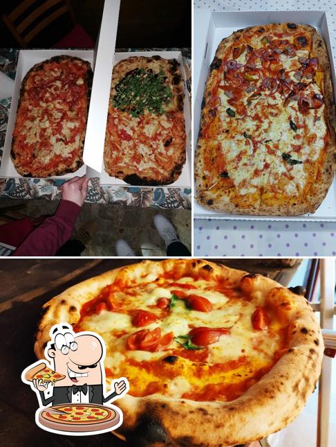 Ordina tra le molte varianti di pizza