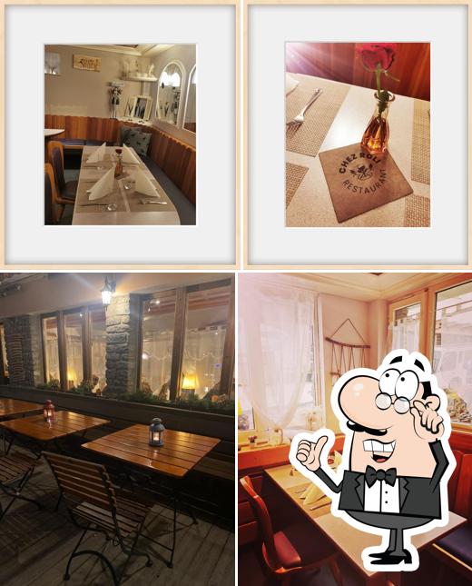 Gli interni di Restaurant Chez Roli