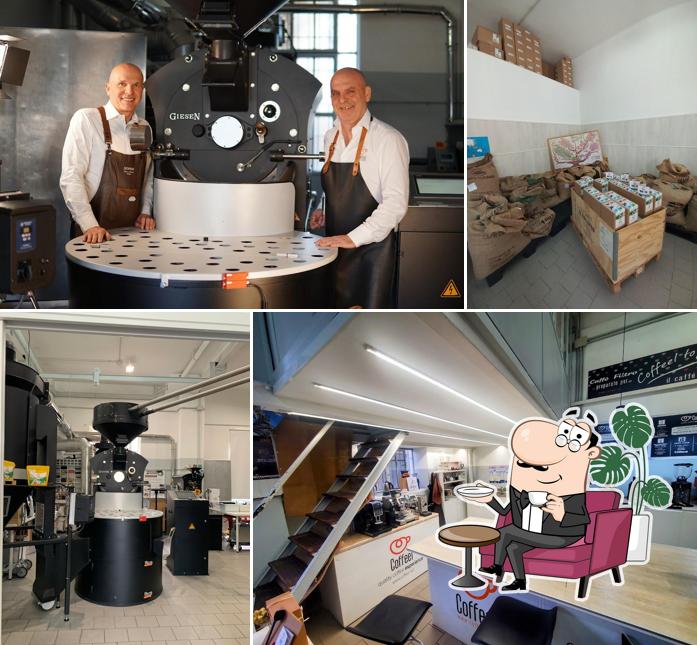 Gli interni di Coffeel