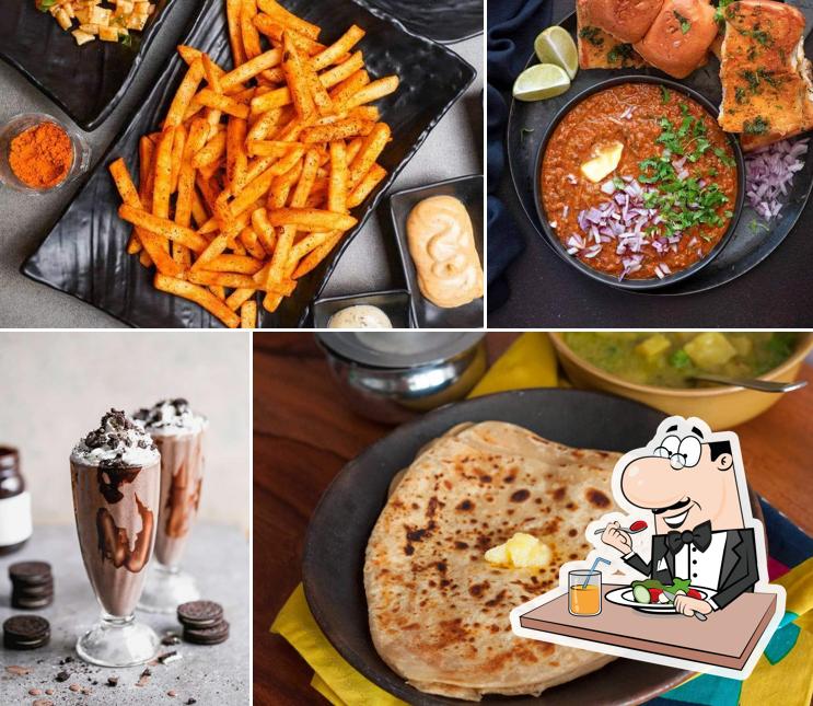 Chocolate mousse at KAILASH FOOD CORNER