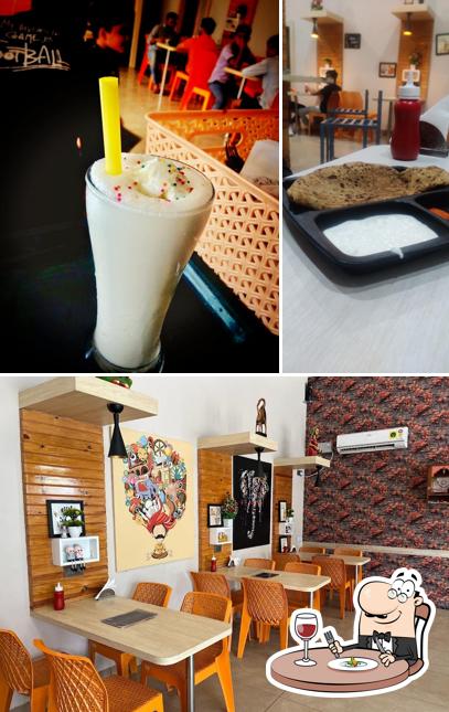 NS FOOD COURT is distinguished by food and interior