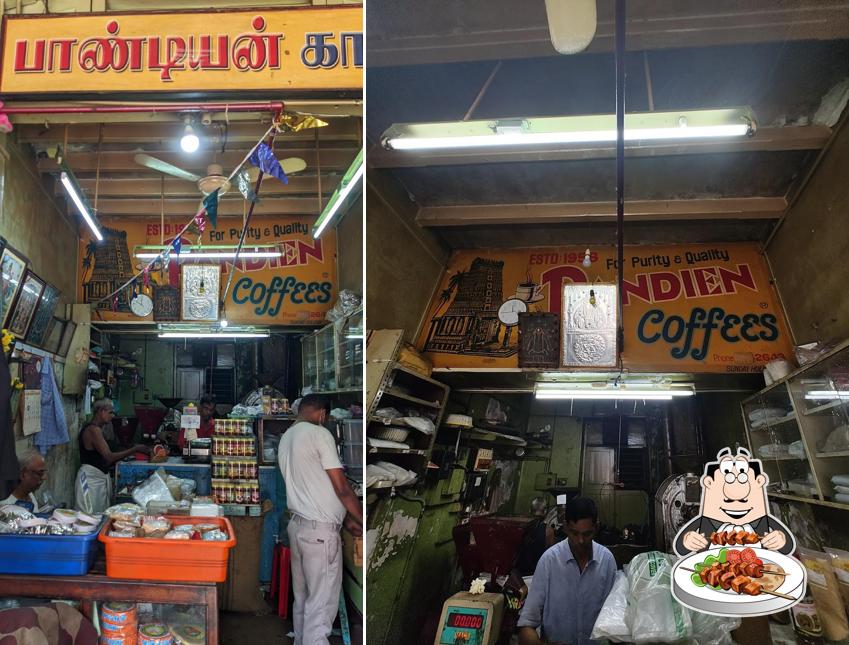 Food at Pandien Coffees