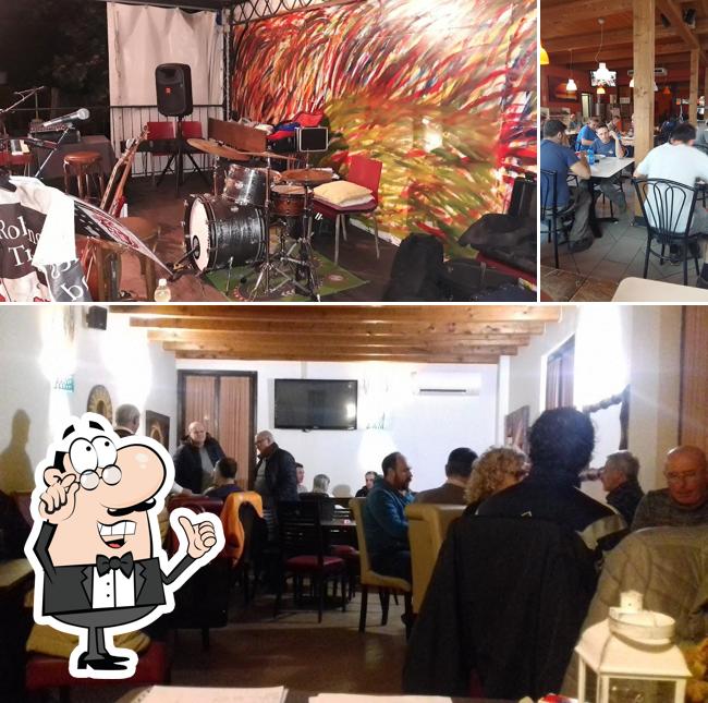 Gli interni di Osteria Pizzeria La Casella