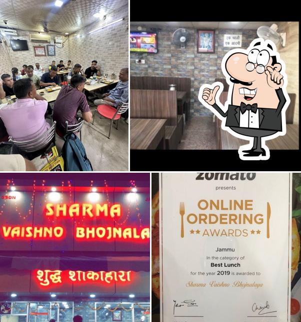 Check out how Sharma vaishno Bhojnalaya looks inside