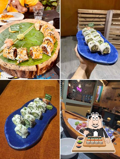 Treat yourself to sushi at Shaka