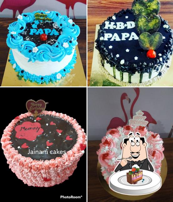 Chocolate cake at jainam cakes in bapunagar