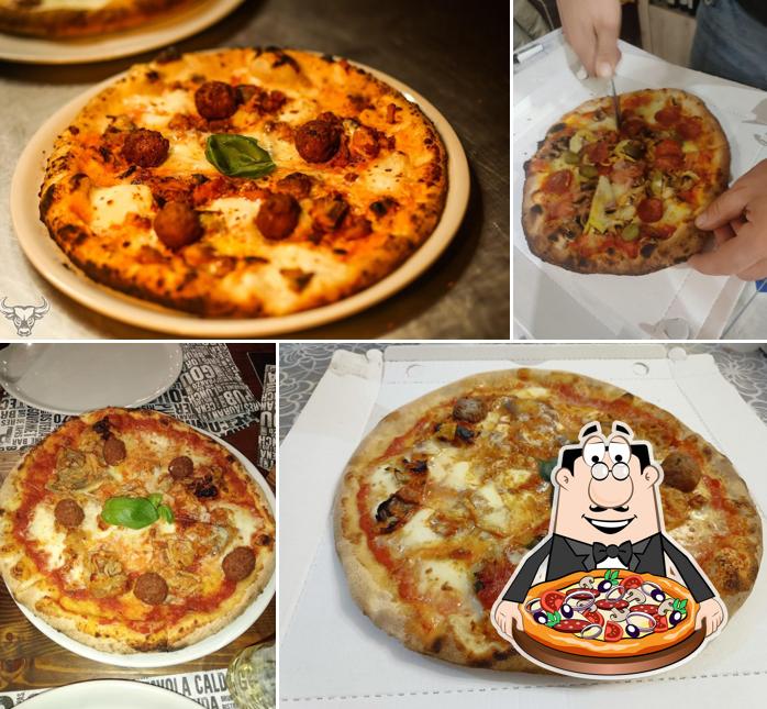 Prenditi tra le molte varianti di pizza