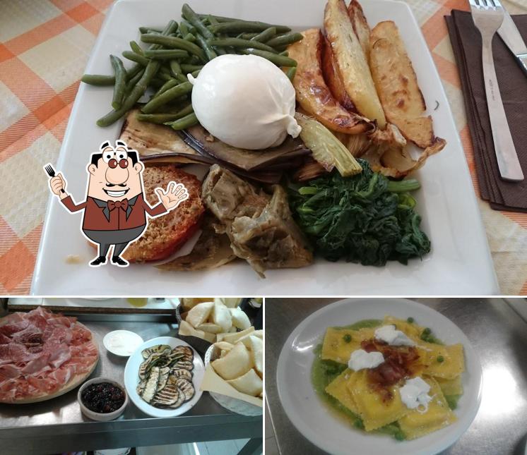 Platti al Trattoria Siro