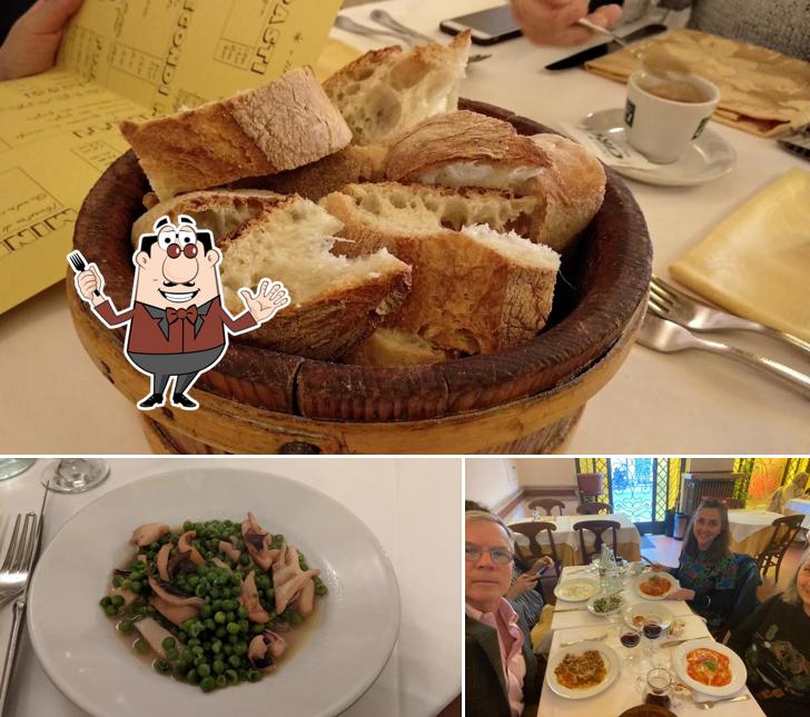 Dai un’occhiata alla foto che raffigura la cibo e tavolo da pranzo di Da Domenico