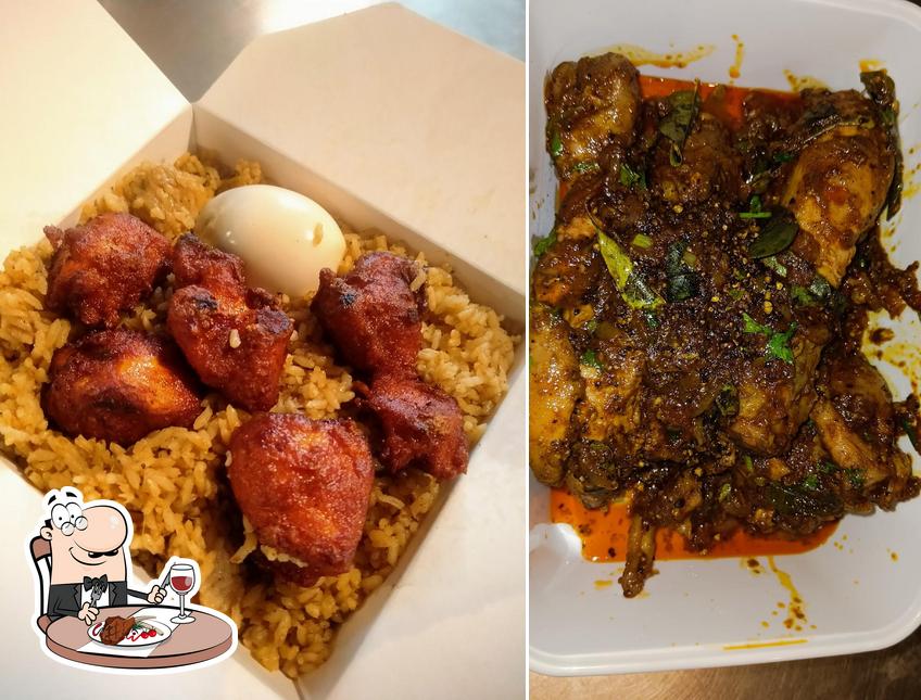 Dindigul Thalappakatti Restaurant provides meat meals