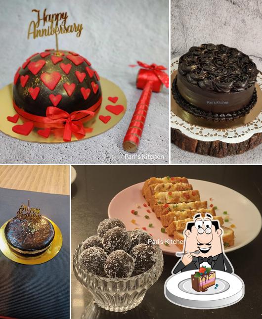 Chocolate cake at Pari's Kitchen