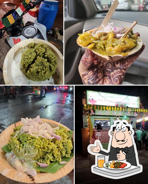Food at Appu mushroom dum biriyani corner