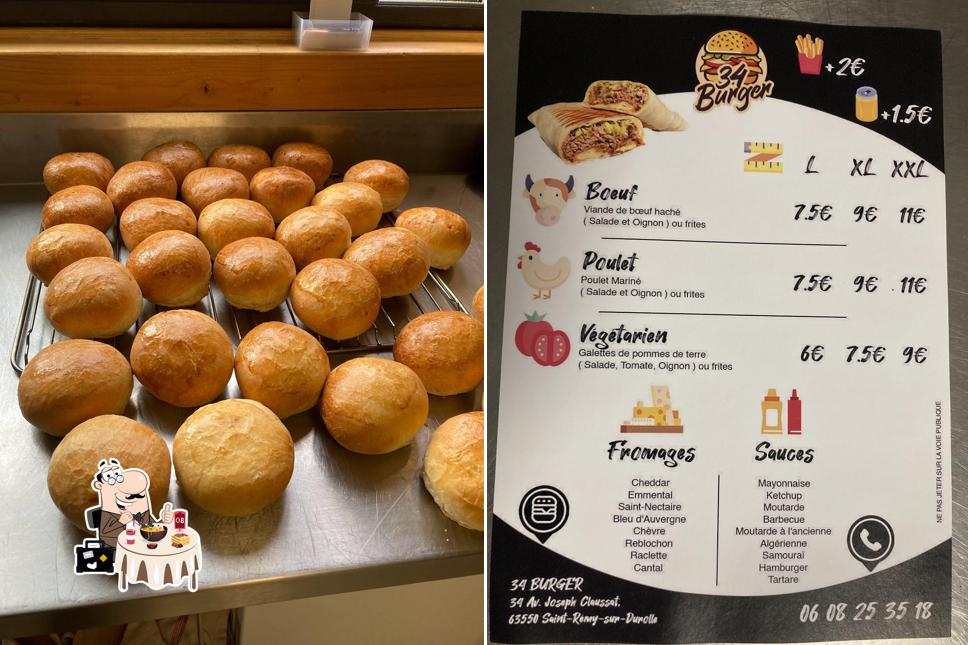 Au 34 burger à emporter
