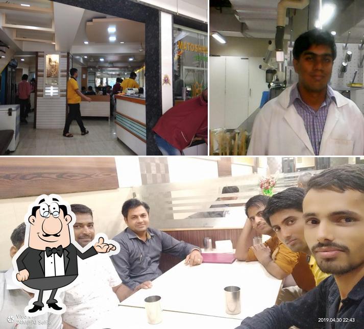 The interior of HOTEL MATOSHREE VEG TREAT