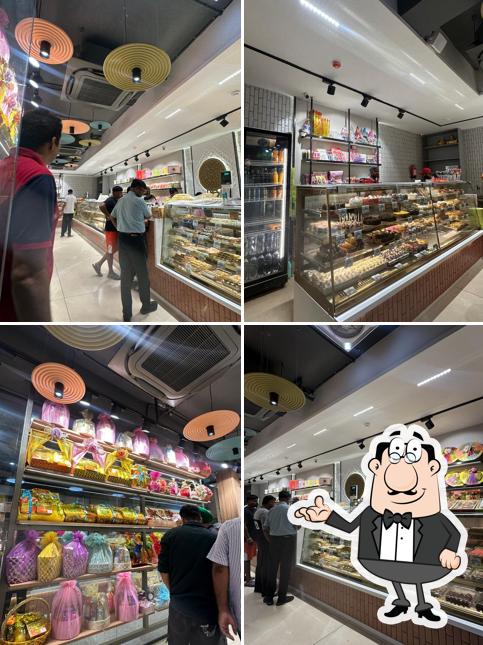 The interior of Harman Sweets and Bakers