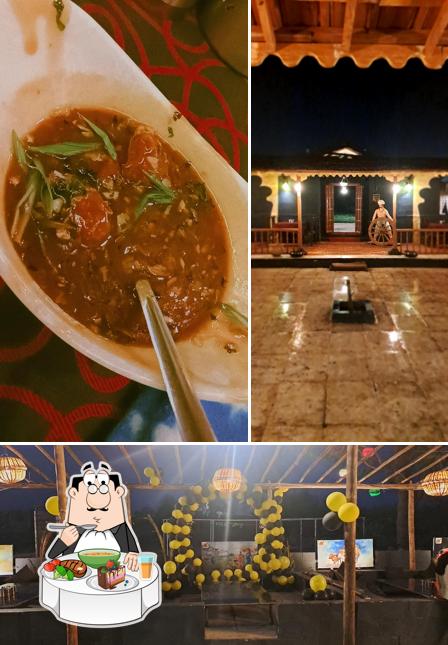 Hot and sour soup at Hotel Gavgada
