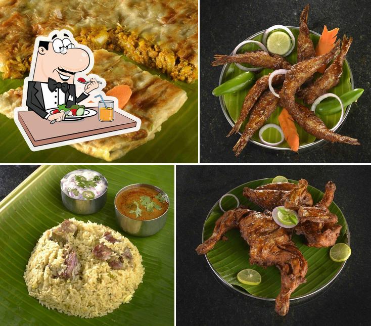 Meals at Jagan's biryani