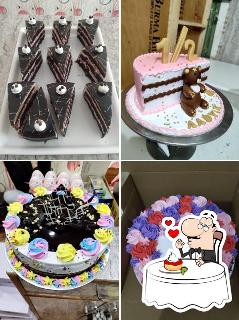 The Cake Town bakery & confectionery serves a variety of desserts