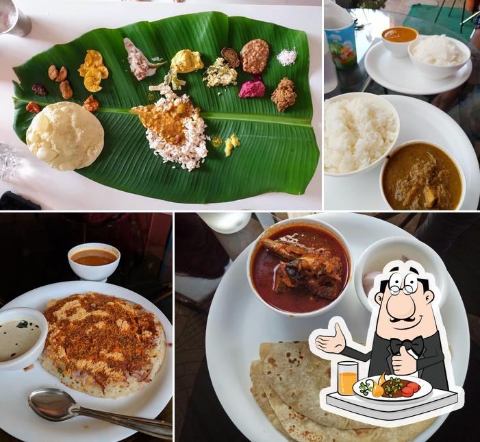 Food at The Kerala Cafe