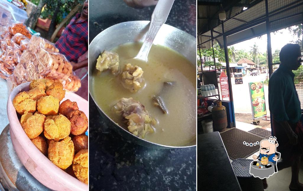 Meals at Thejas Hotel, Pezhummoodu