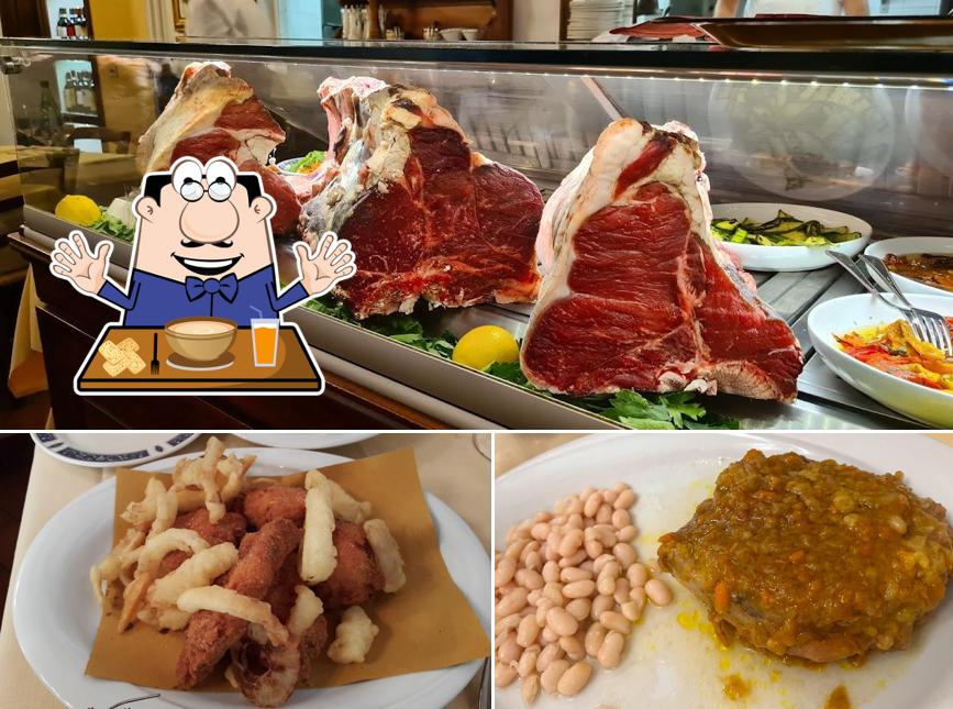 Cibo al Trattoria Antico Fattore