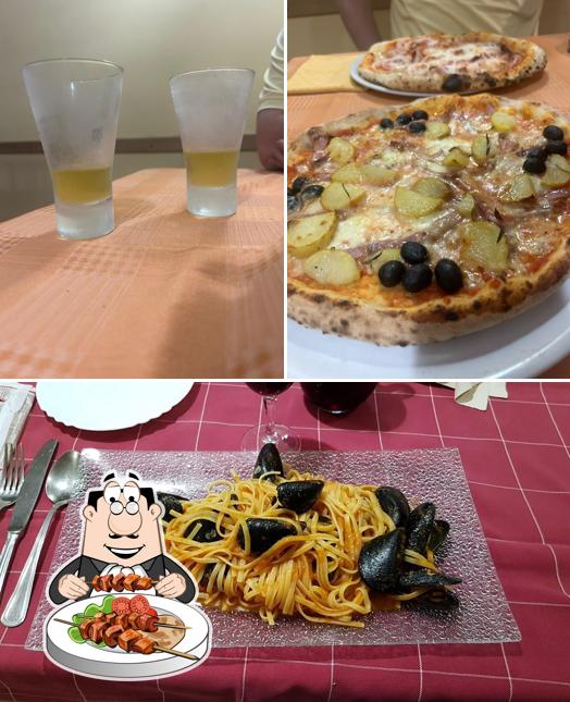 Cibo al Ristorante Pizzeria La Perla Rosa