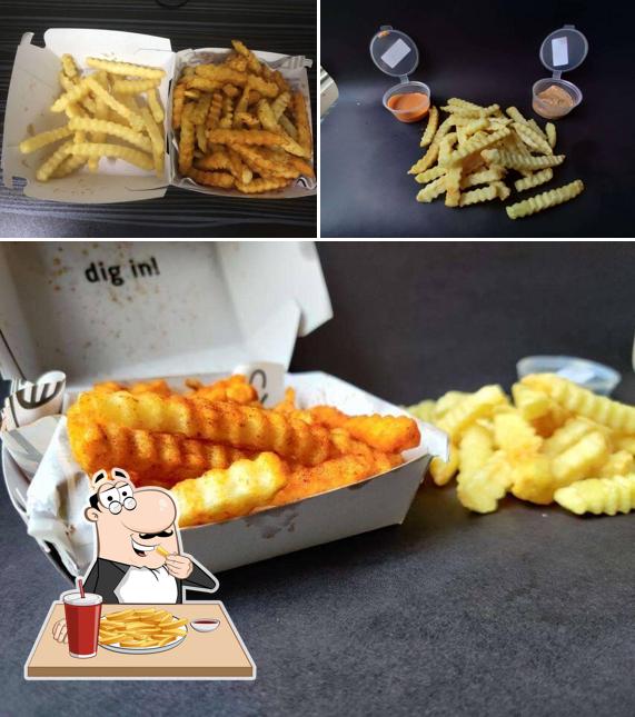 French fries at Nino Burgers