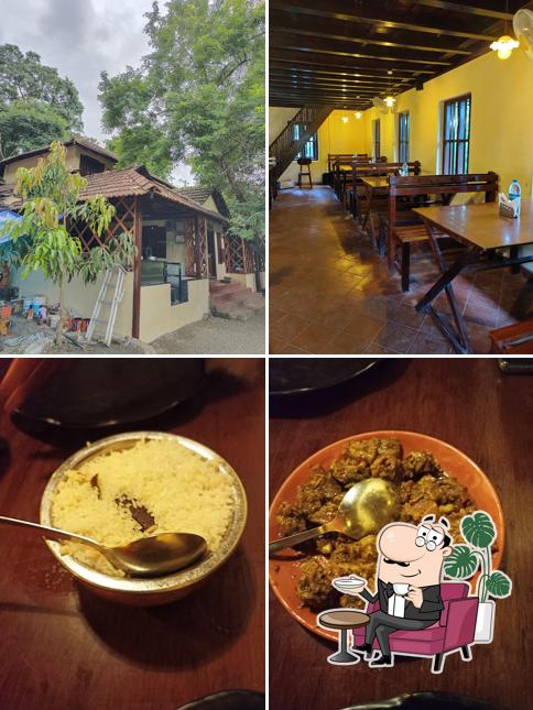 The interior of 1980's A Nostalgic Restaurant (Kalpetta)