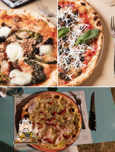 A Bottega tredici8, puoi prenderti una bella pizza