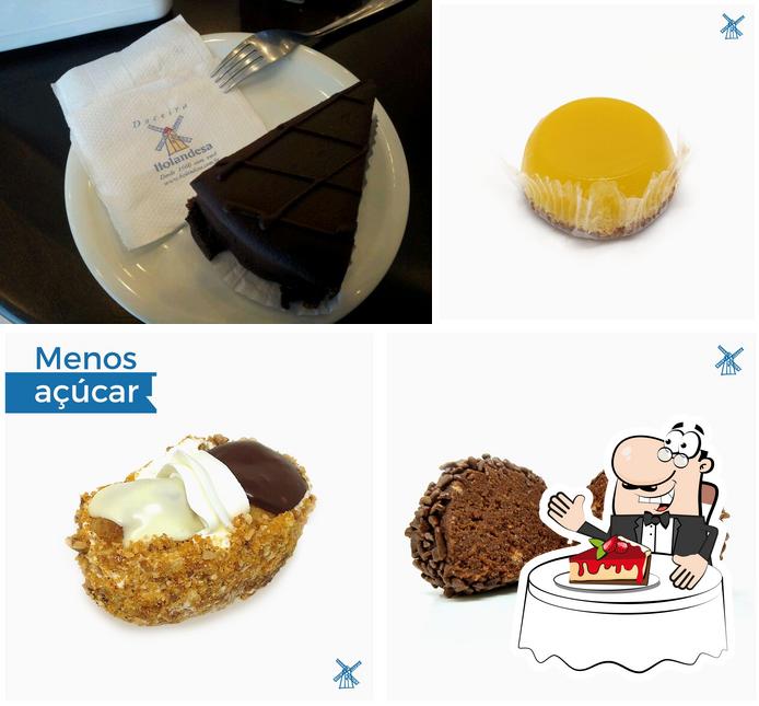 Peça uma das opções doces