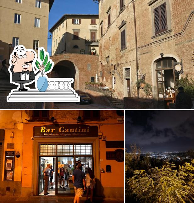 Puoi goderti l'aria fresca da seduto all'esterno di Cantini Bar Trattoria