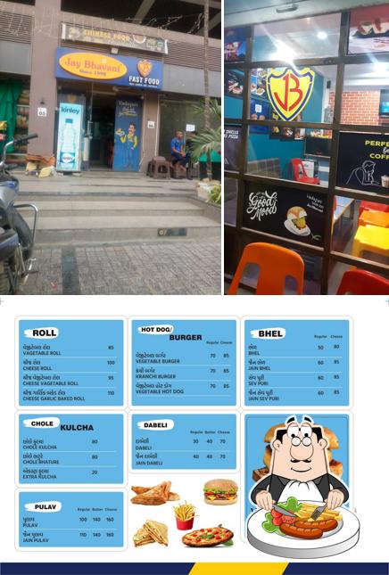 The photo of Jay Bhavani Vadapav’s food and exterior