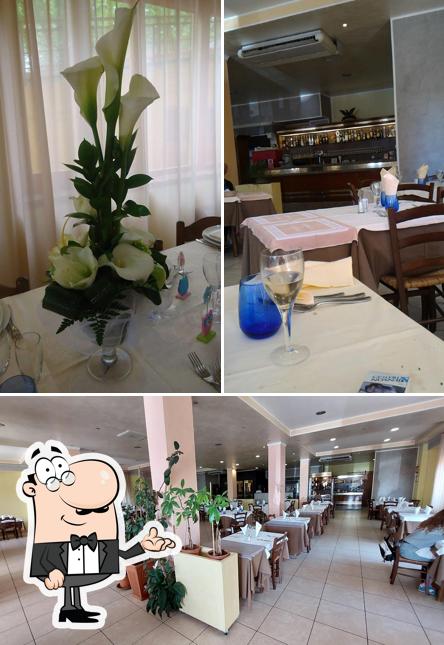 Gli interni di Ristorante La Mimosa