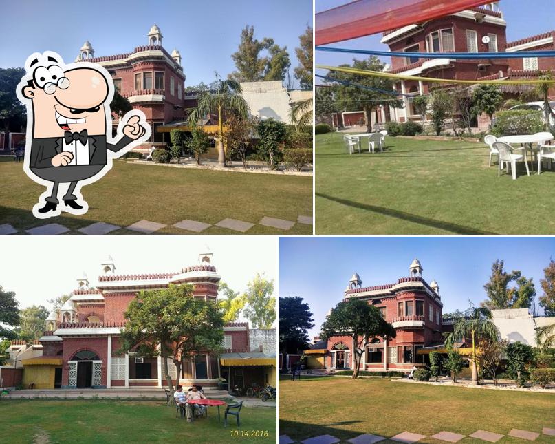 Enjoy the view outside Lal Haveli Restaurant Baraut Kotana Road