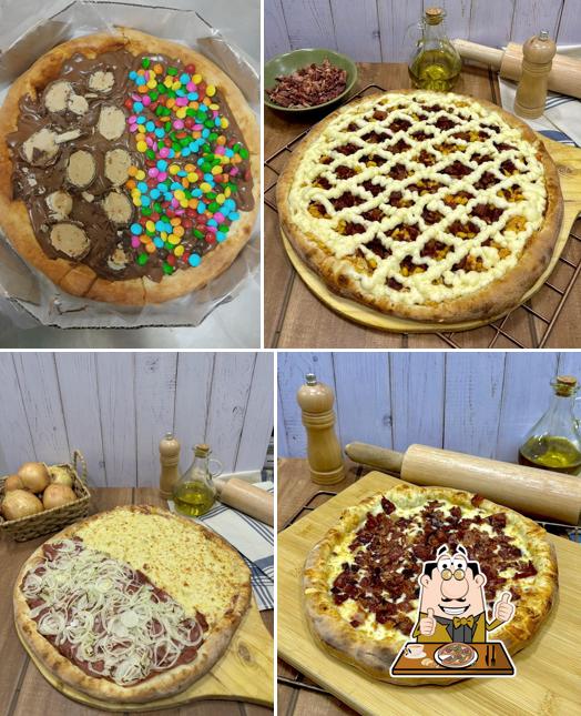 No Pizzaria Vitória, você pode pedir pizza