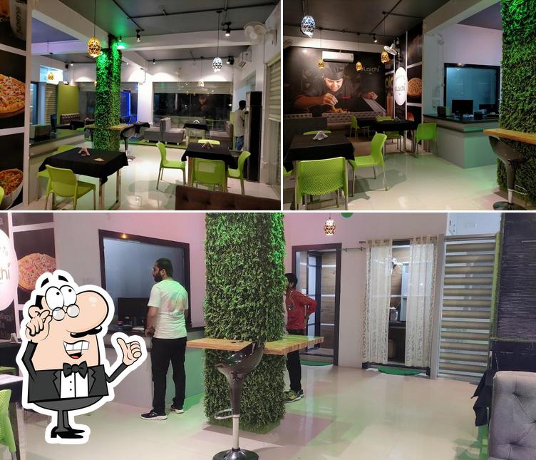 The interior of Rahi Cafe Elaichi