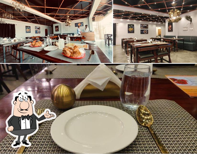 The interior of NAWABS MULTICUISINE RESTAURANT