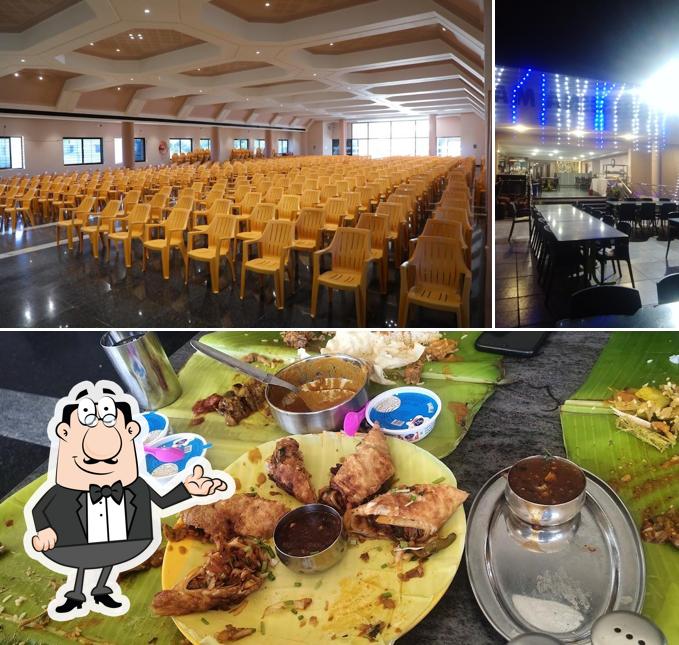 The interior of Vijay Krishna Mahal