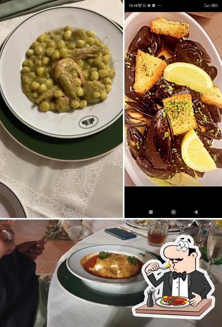 Cibo al Ristorante La Palombara