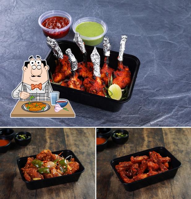 Chicken wings at Salt n Pepper
