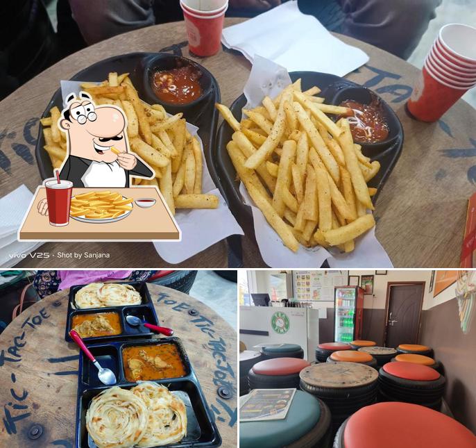 French fries at Tea Time
